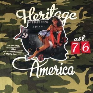 Heritage America Denim Distillery Men’s Large Tee